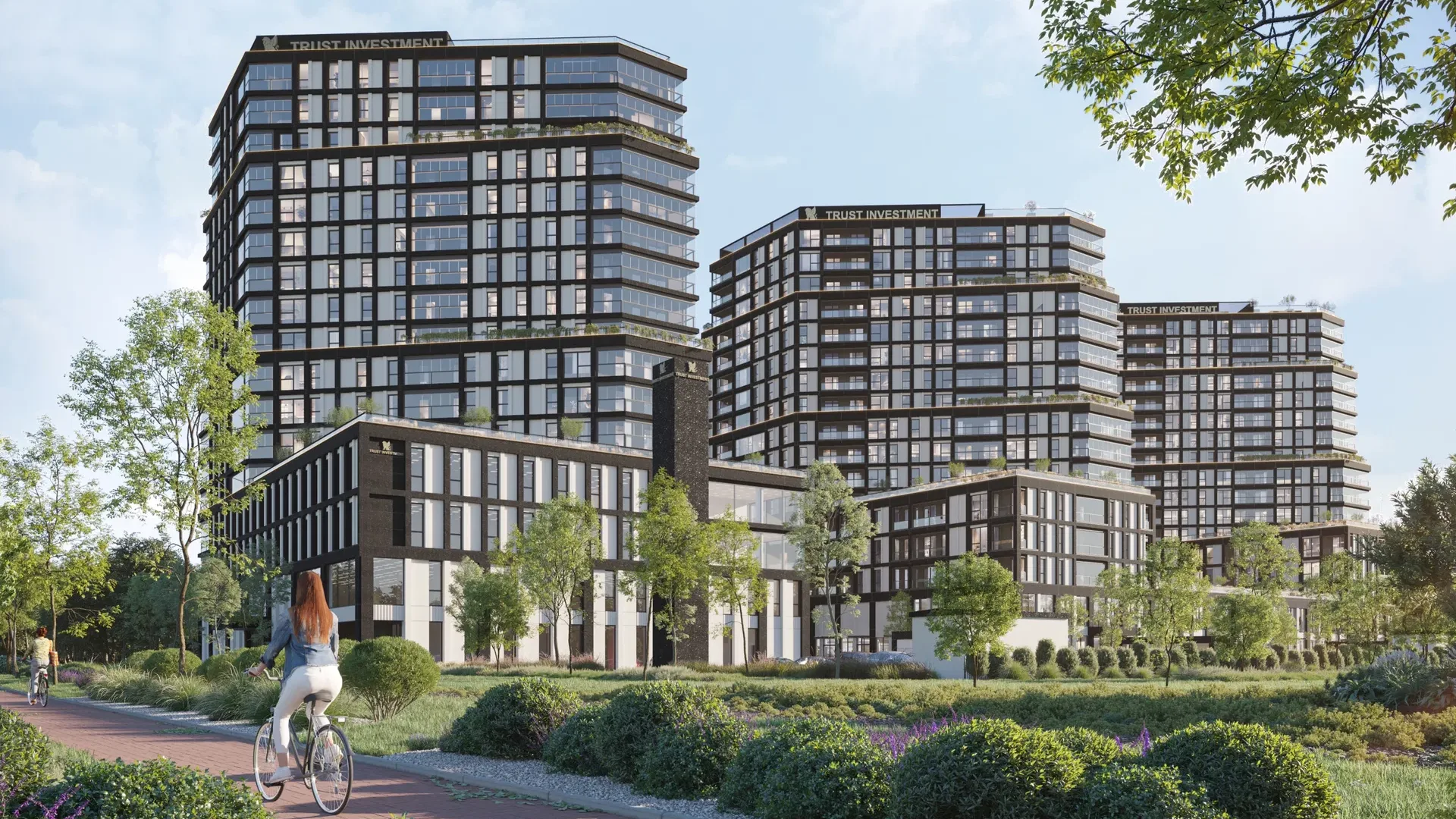 Wizualizacja inwestycji Trust Investment Sky Trust w Kielcach